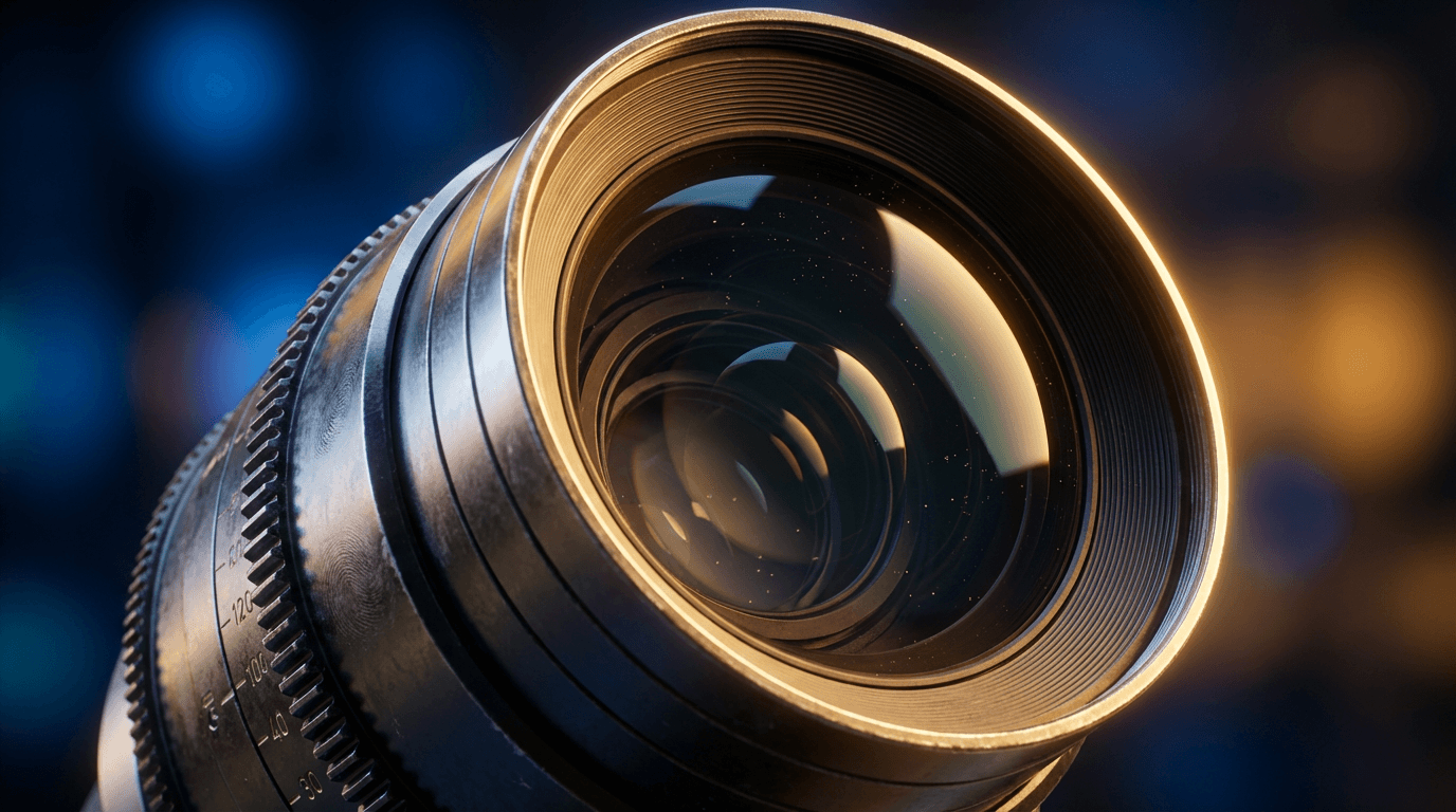 Handheld camera recording short vertical video content